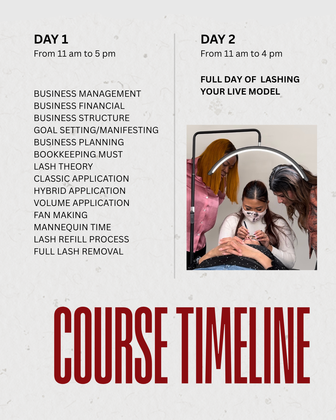 Lash Extension Training