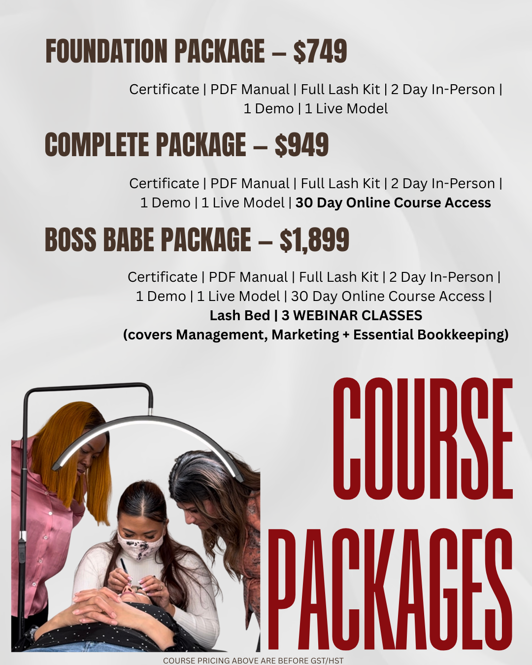 Calgary Lash Extension Training