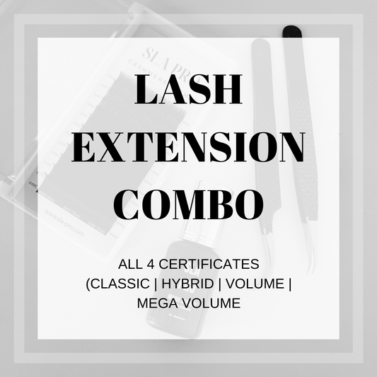 Lash Extension Combo Online Training